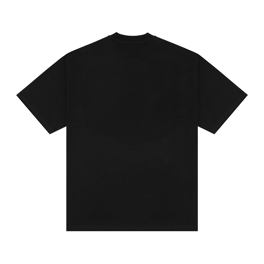 CROSS EMBROIDERY TEE (BLACK)