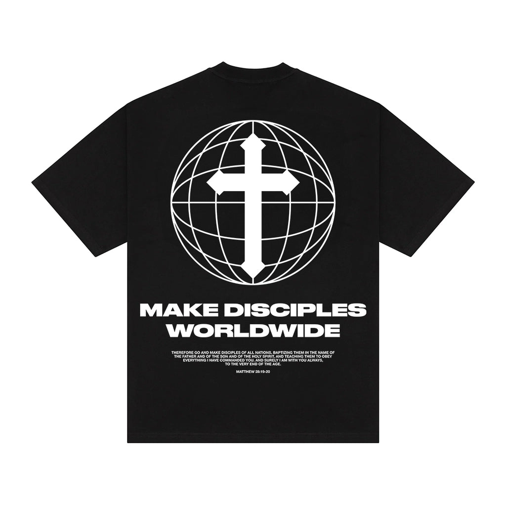 MAKE DISCIPLE WORLDWIDE TEE (BLACK)