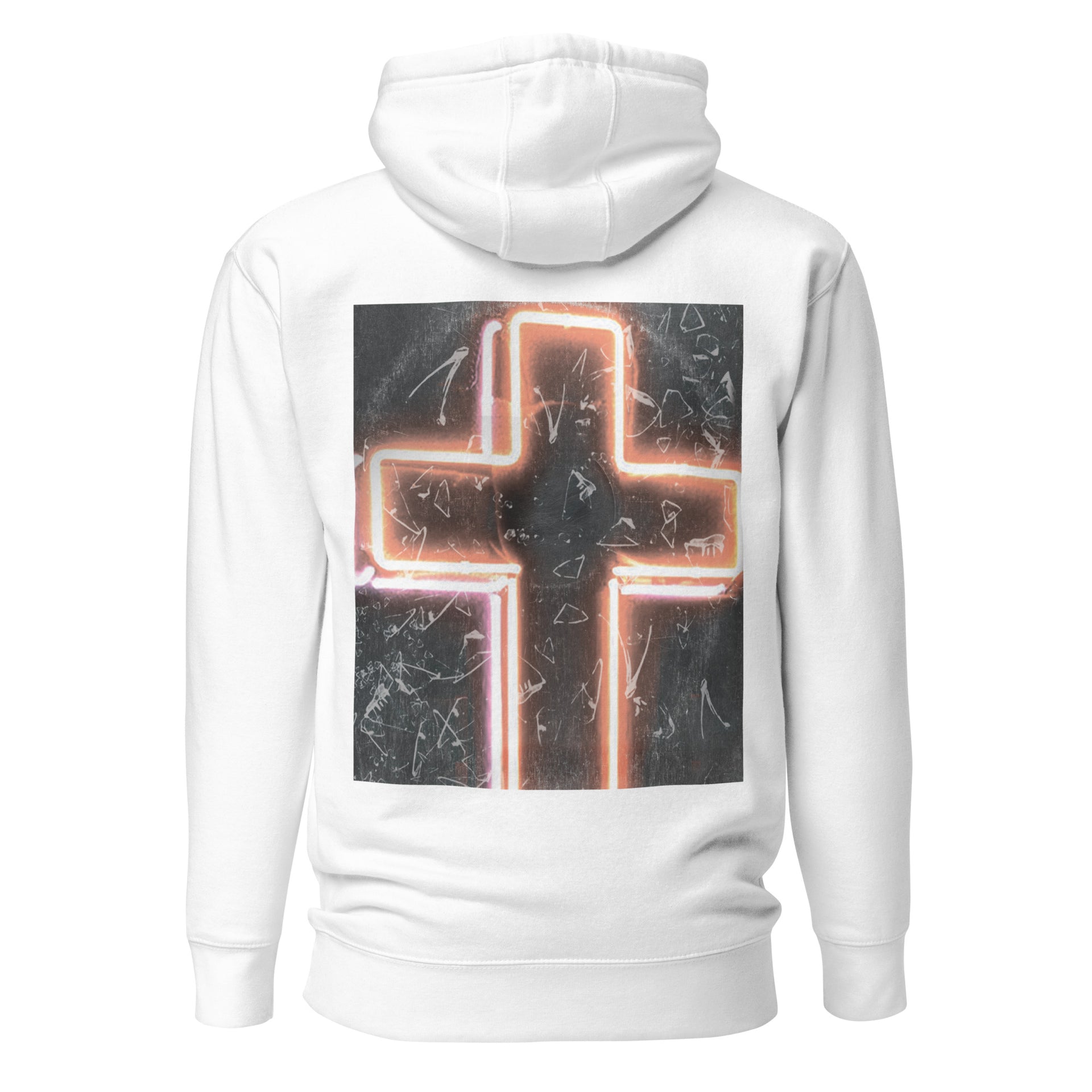 Chosen Cross Hoodie (White)