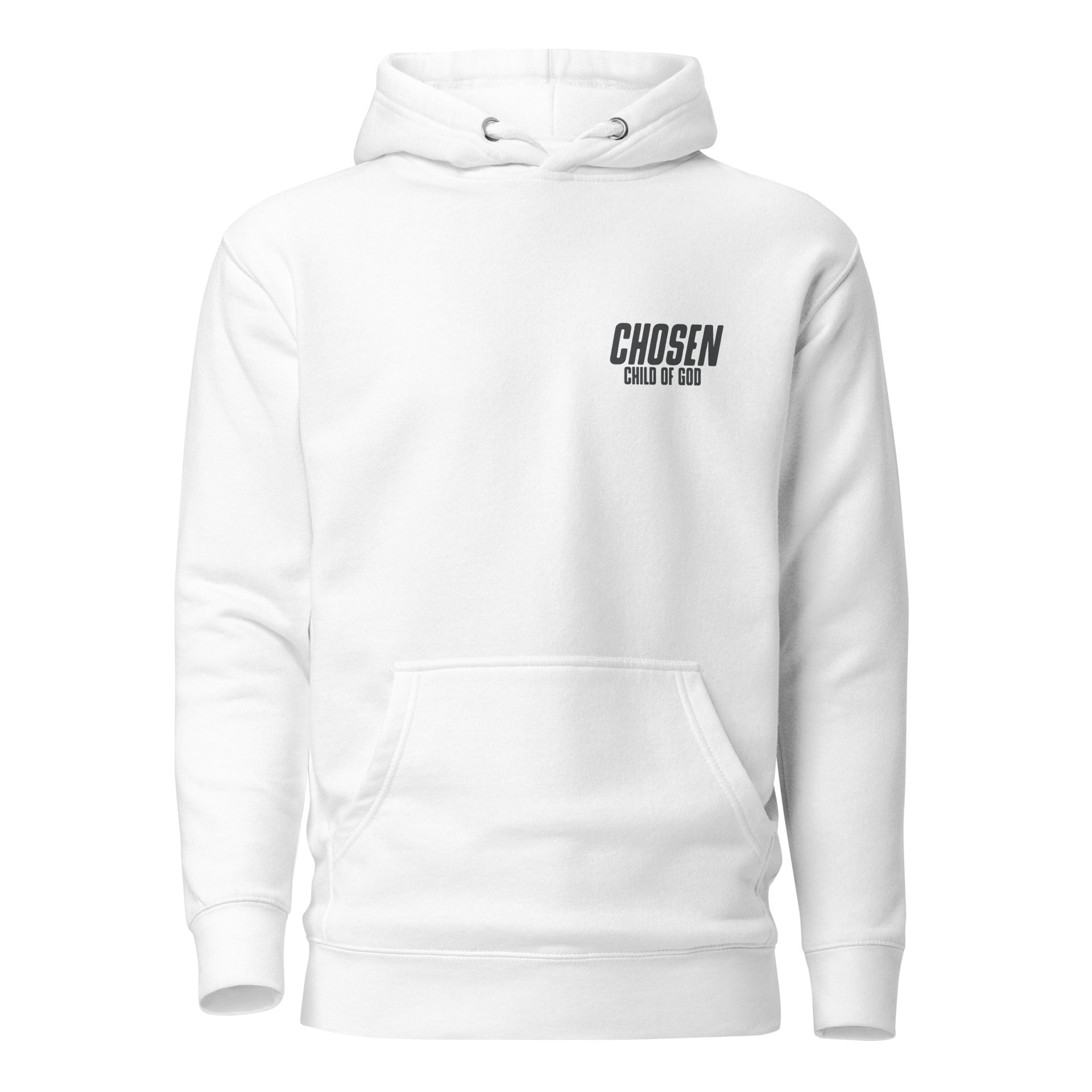 Chosen Cross Hoodie (White)