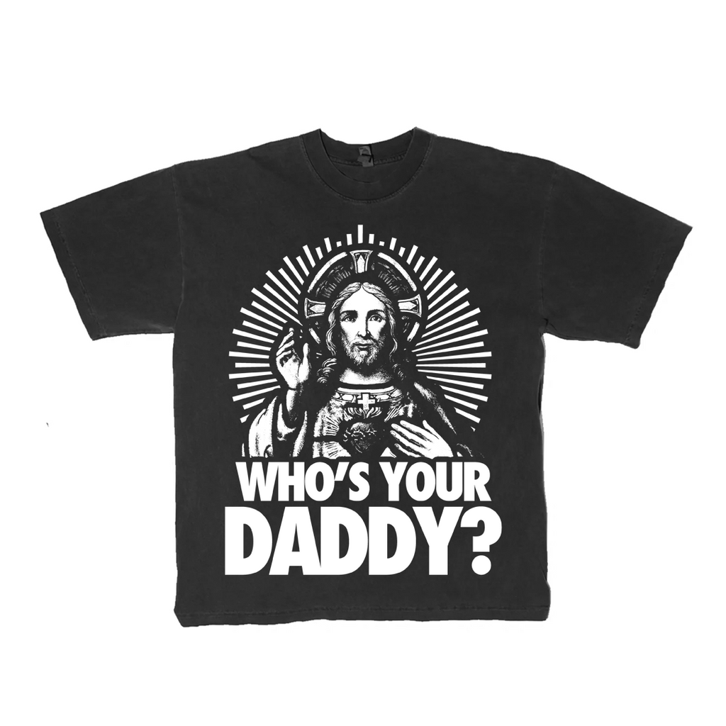 God Swagg Who's Your Daddy T-Shirt Black XXXL