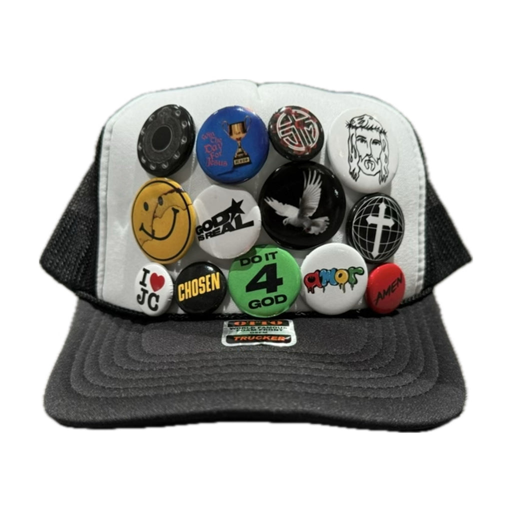 Button Trucker Hat