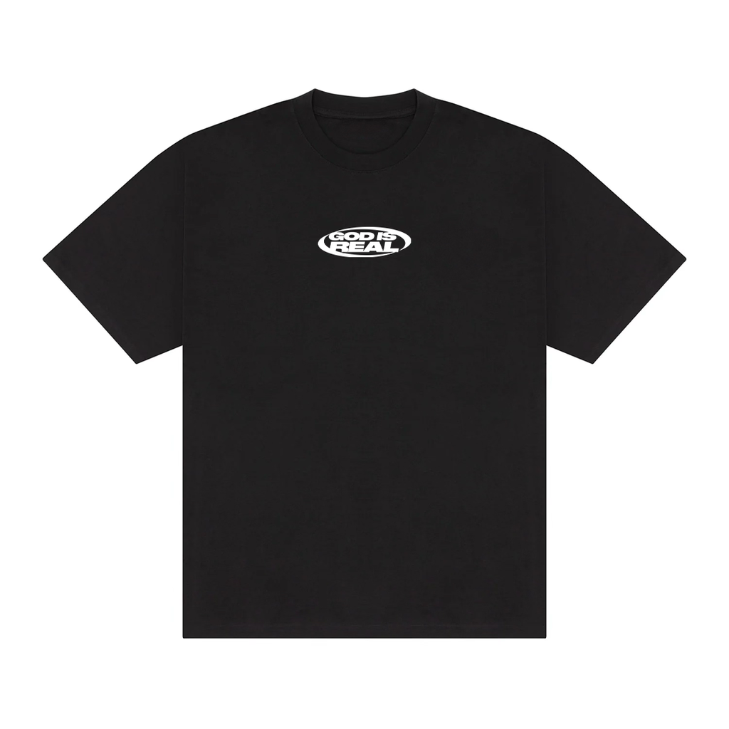 GOD IS REAL Tee (Black)