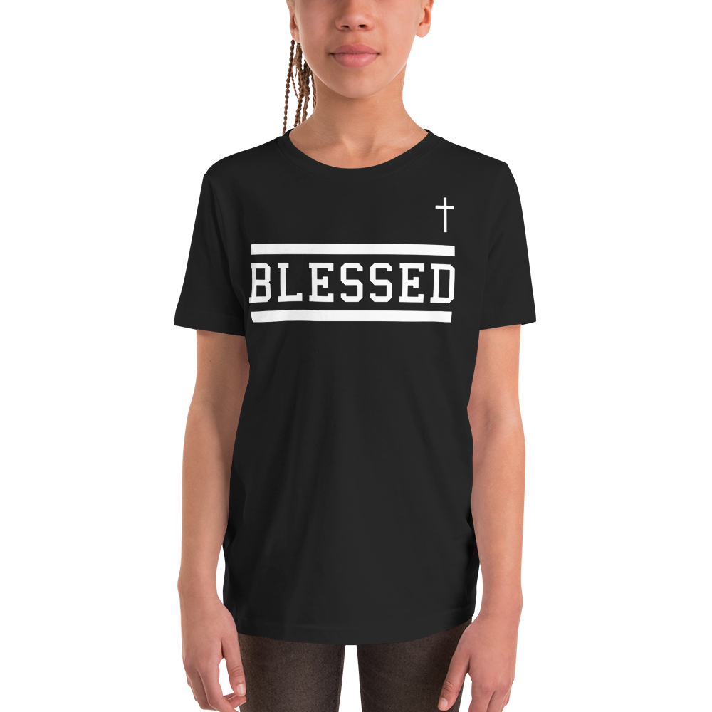 BLESSED Youth T-shirt (Black)