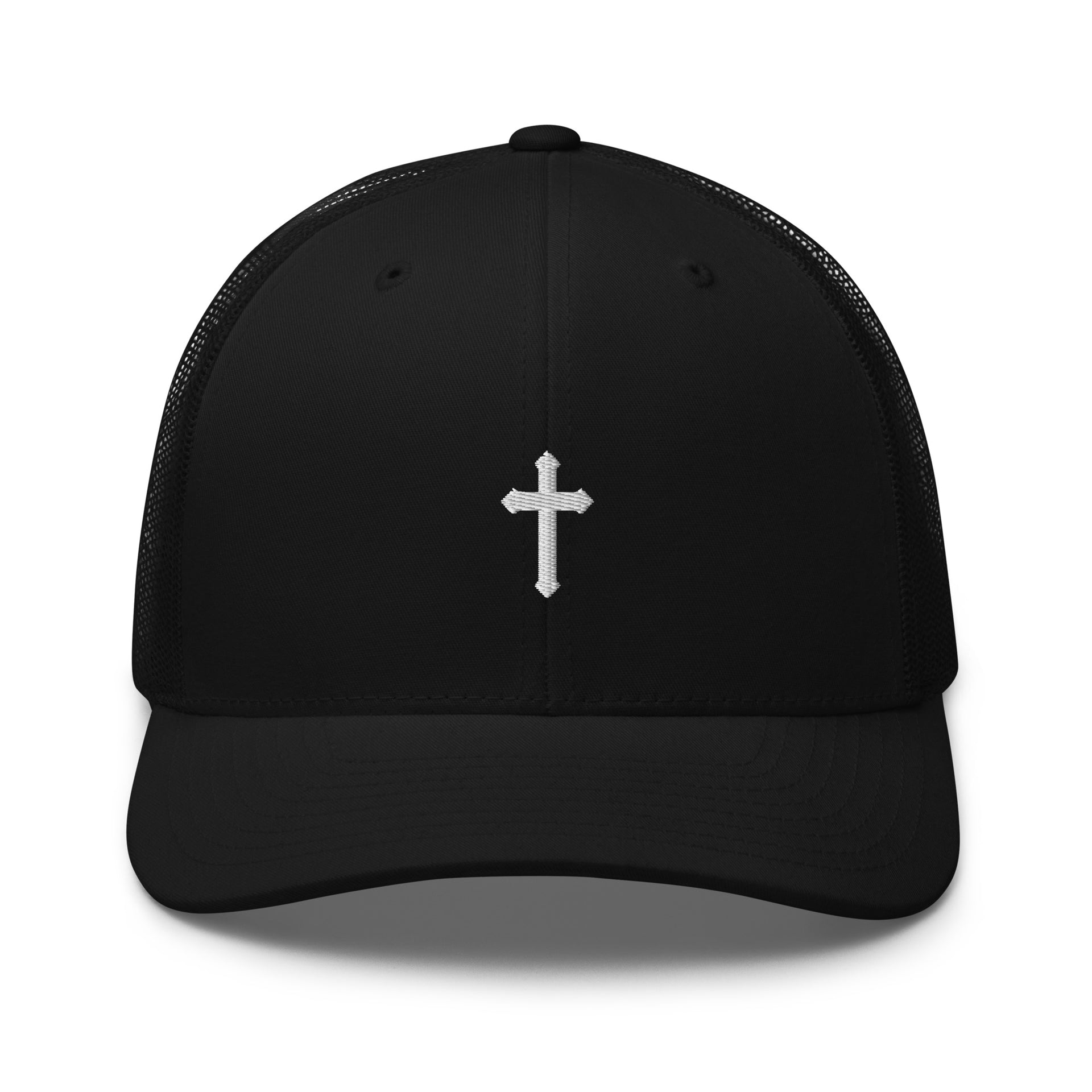Cross Trucker Cap Black